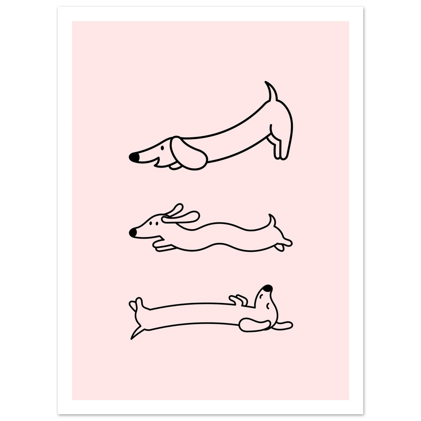 Happy Wienerdog - Poster - Arthena