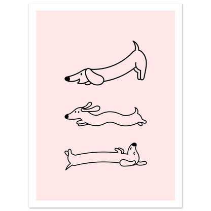 Happy Wienerdog - Poster - Arthena