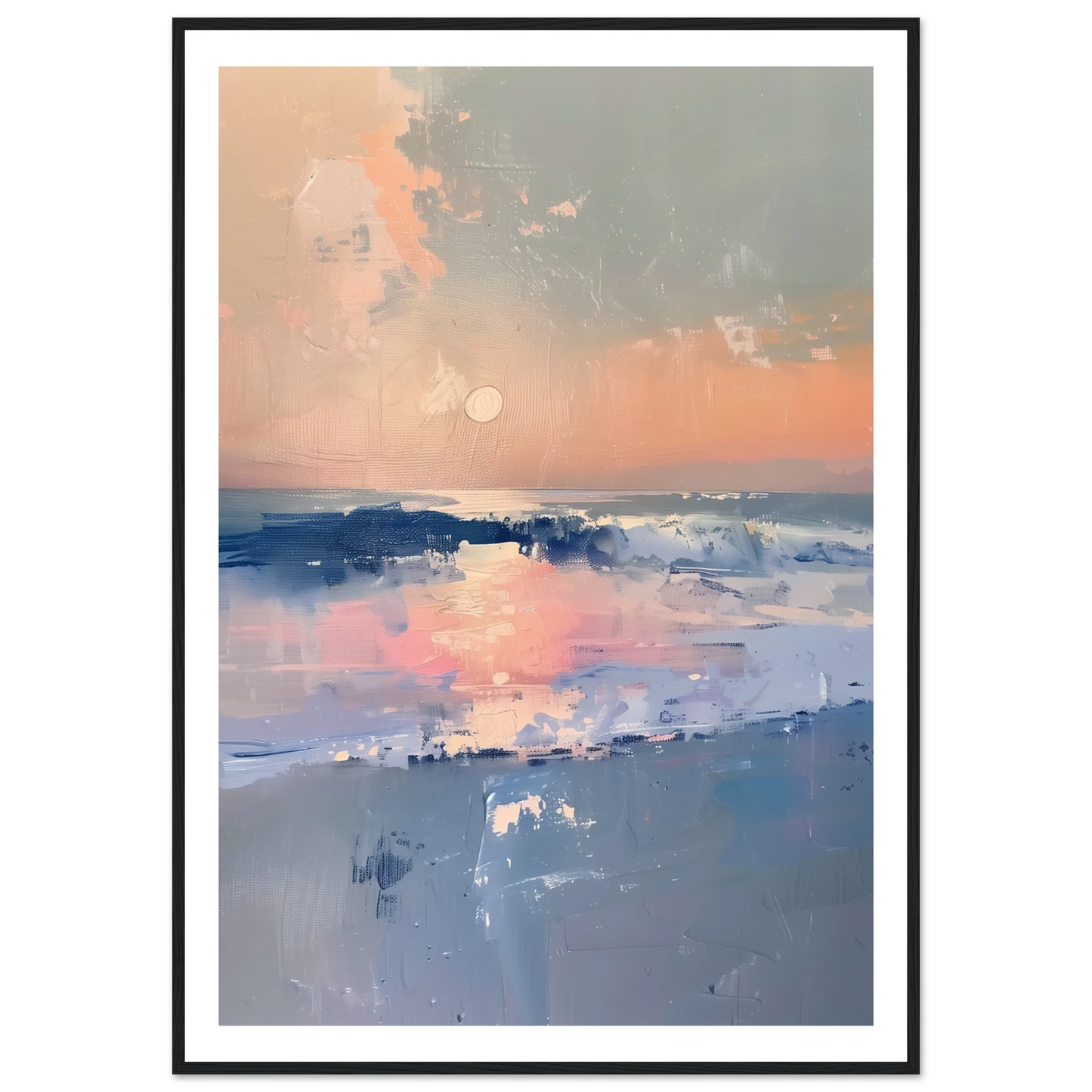 Ocean Whispers at Dusk - Arthena
