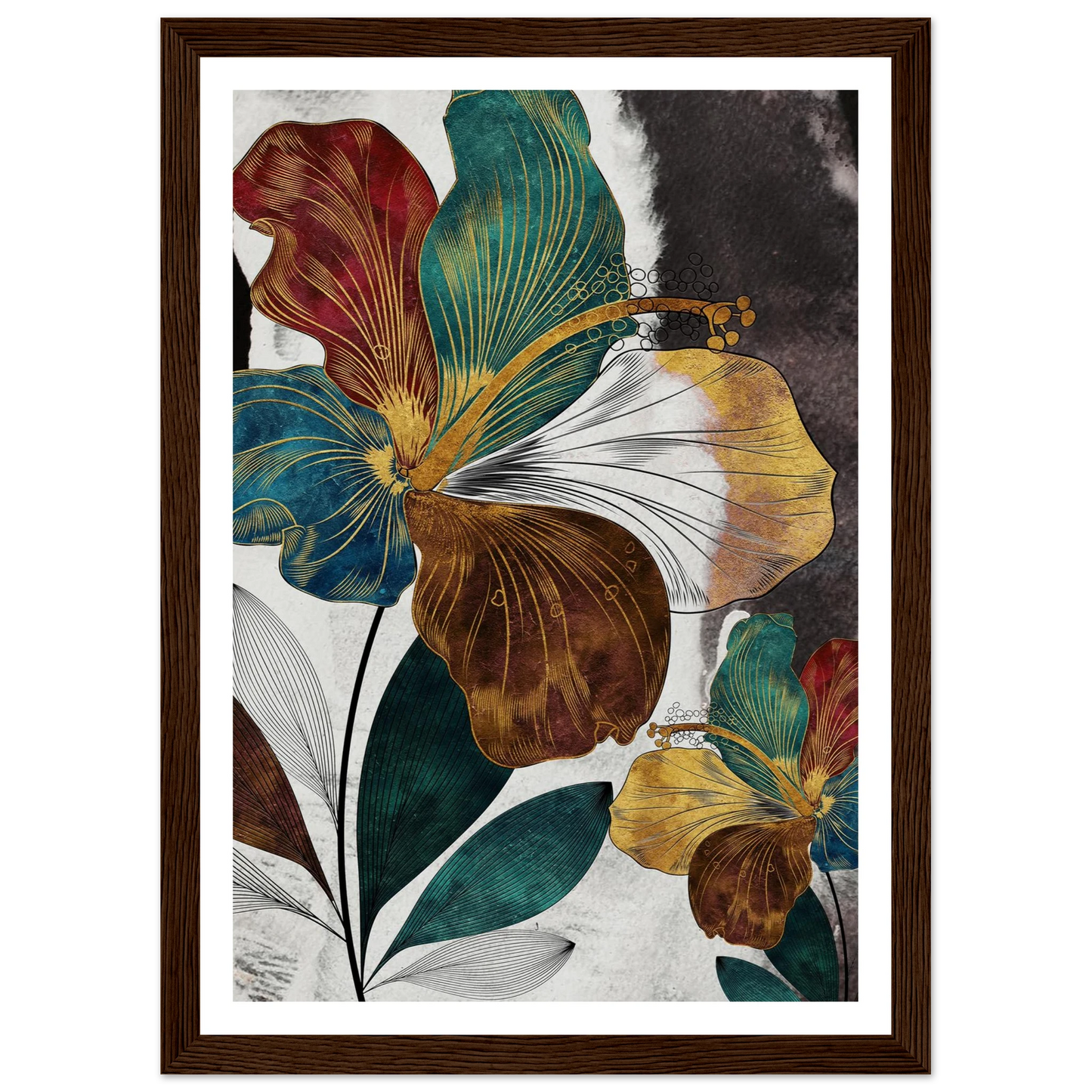 Golden Bloom Symphony - Poster - Arthena