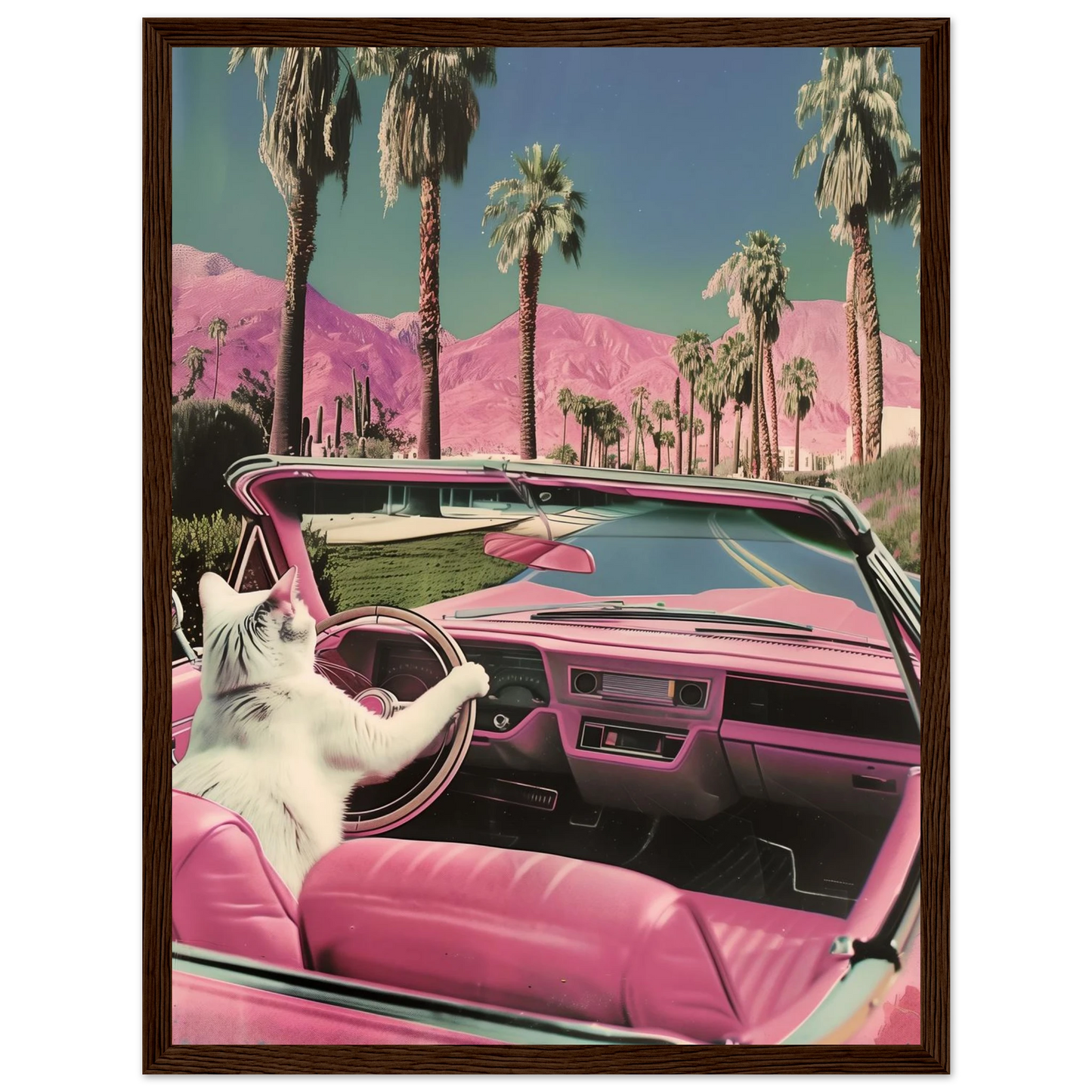 Feline Dreams - Poster - Arthena