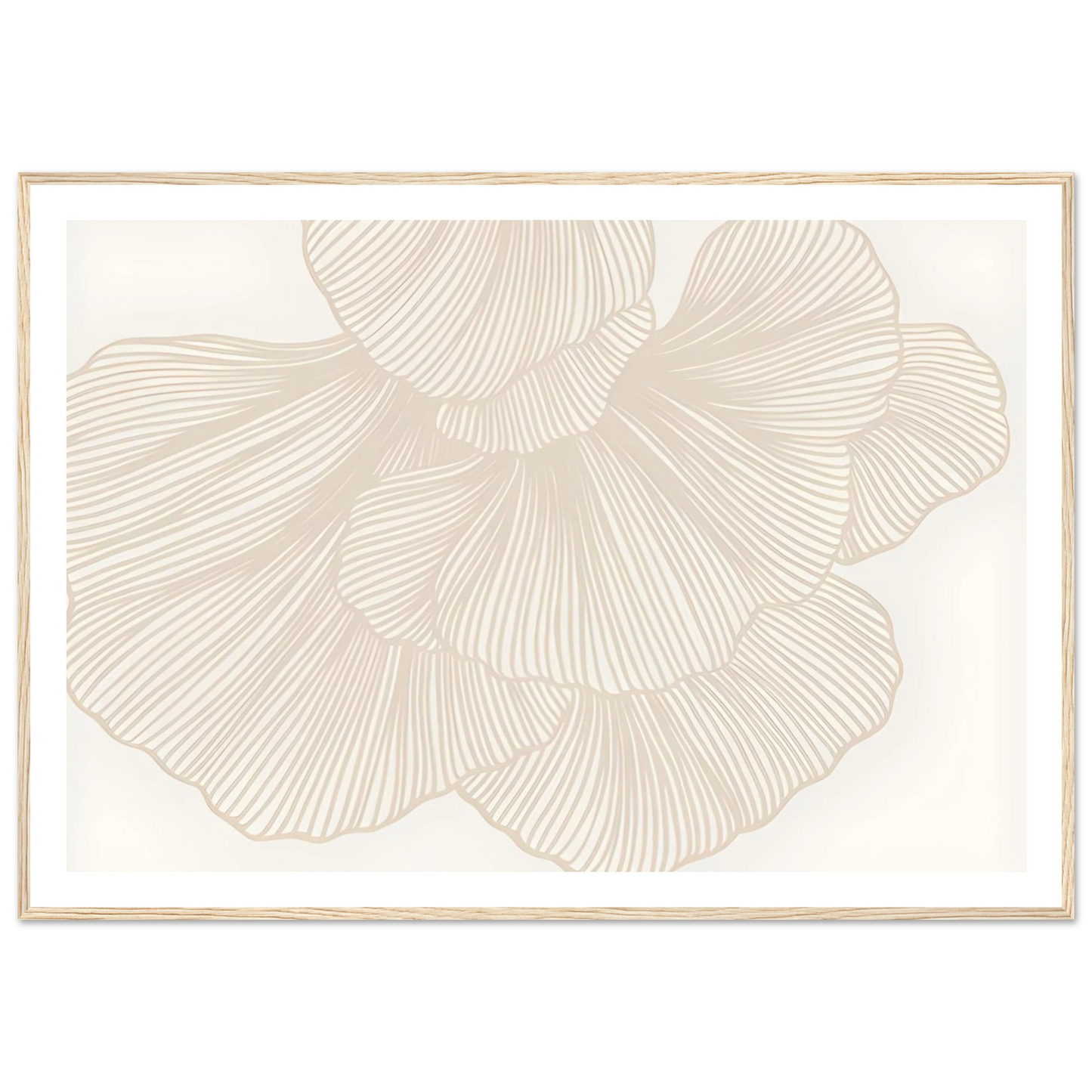 Flower Lines - Poster - Arthena