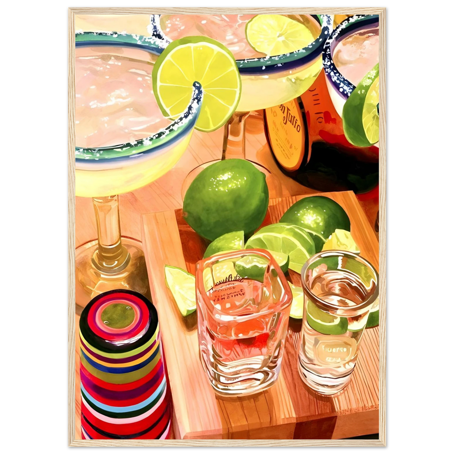 Fiesta in a Glass - Poster - Arthena