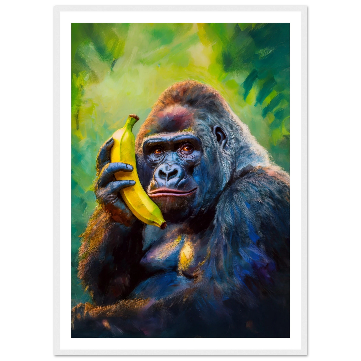 Gorilla on the Line - Poster - Arthena