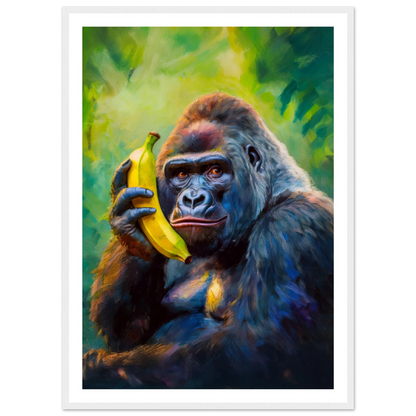 Gorilla on the Line - Poster - Arthena