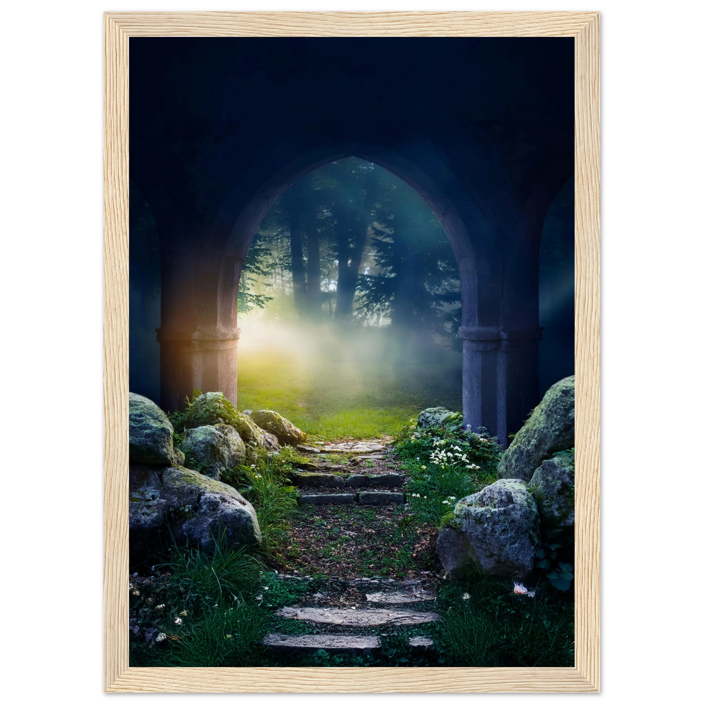 Portal to Tranquility - Poster - Arthena