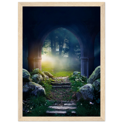 Portal to Tranquility - Poster - Arthena