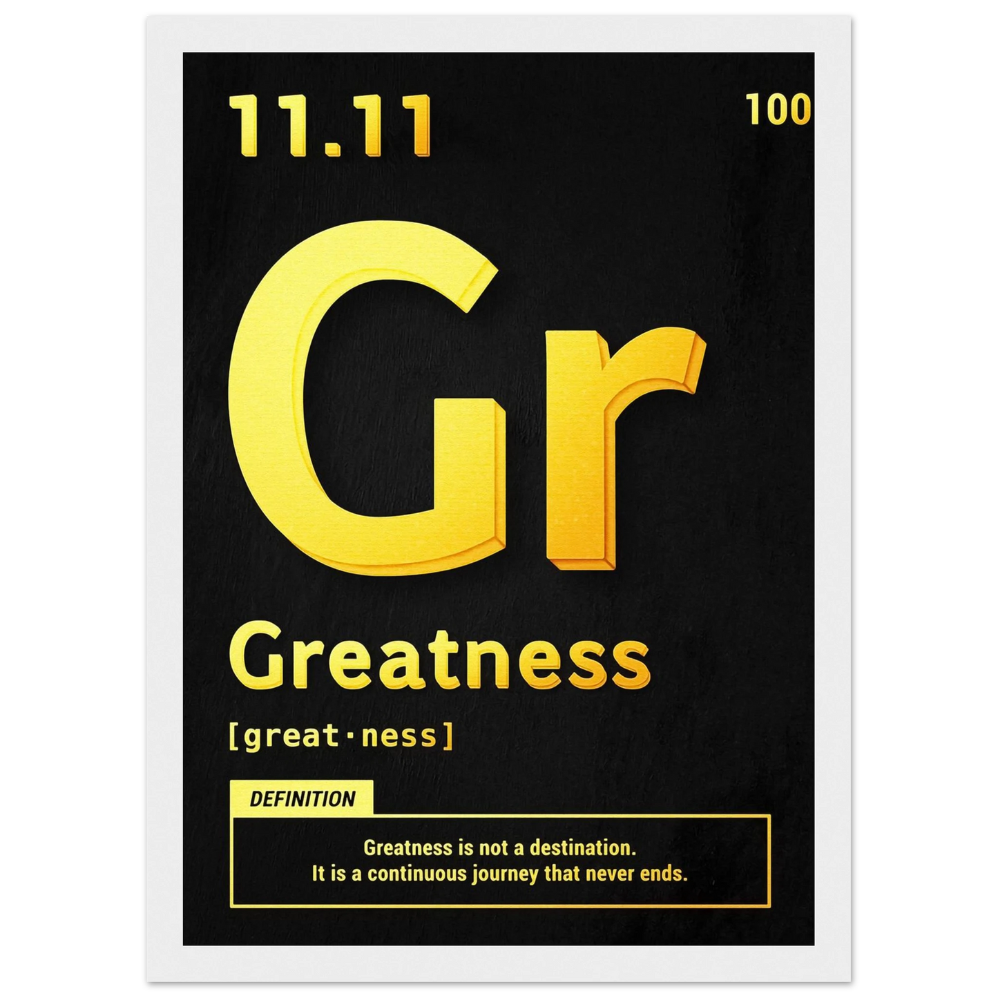 Greatness - Poster - Arthena