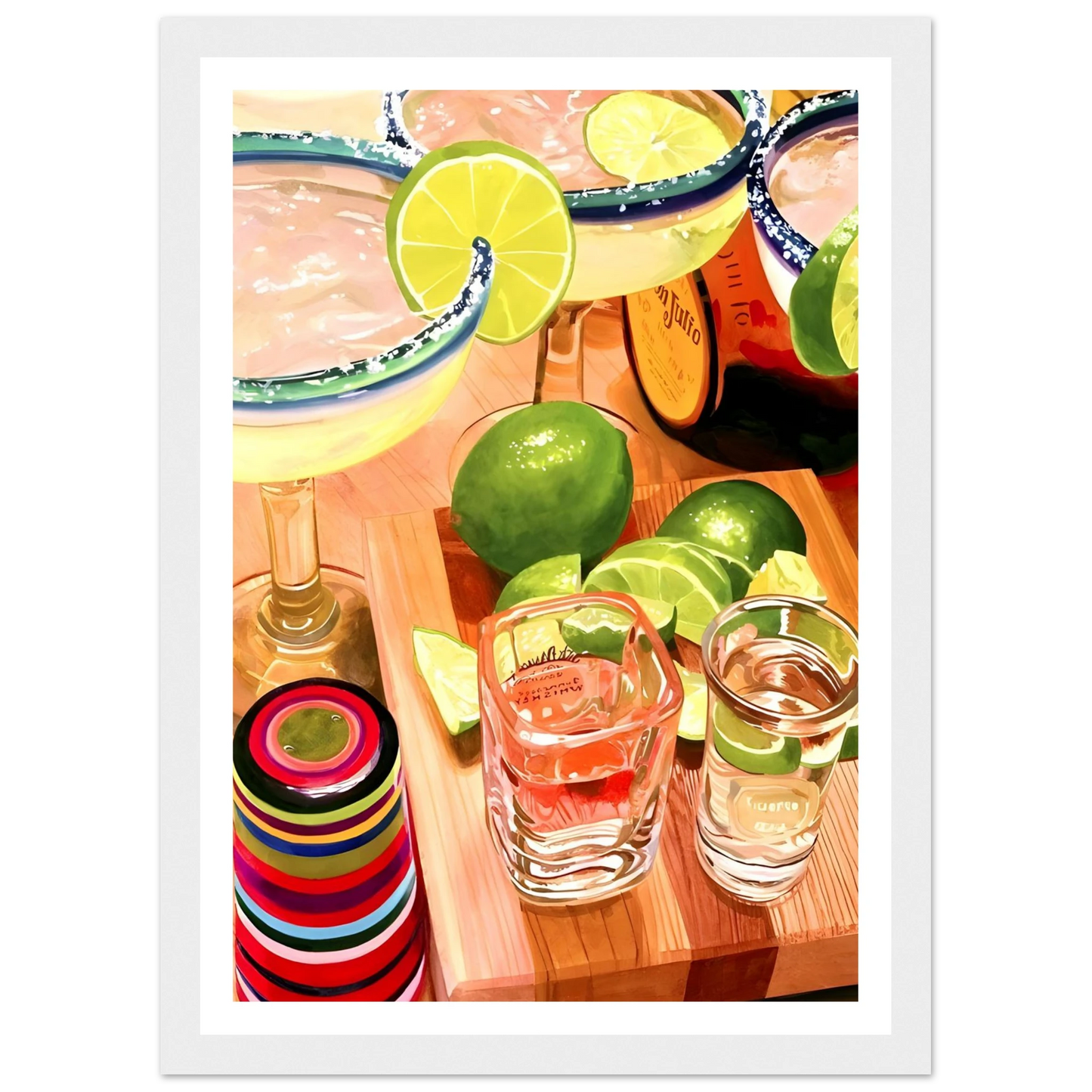 Fiesta in a Glass - Poster - Arthena