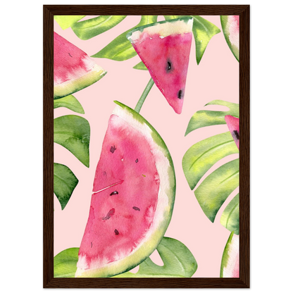 Watermelon Slices - Poster - Arthena