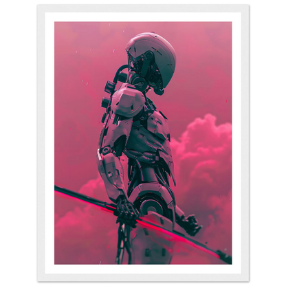 Battle Droid in the Rosy Mist - Poster - Arthena