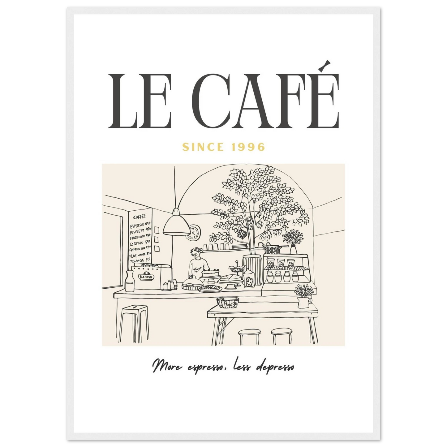 Le Café - Poster - Arthena