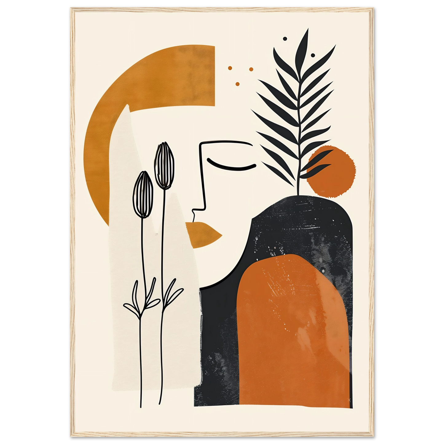 Harmony in Lines - Poster - Arthena