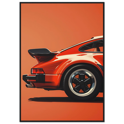Retro Car - Poster - Arthena