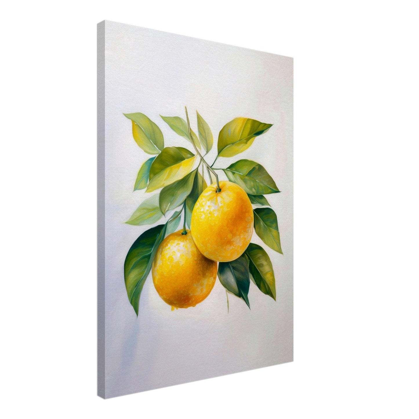 Orange Frukt Väggmålning | Arthena