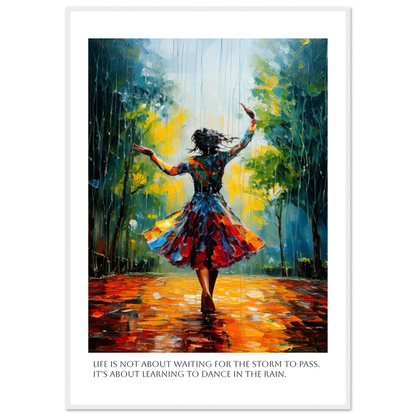 Dance in the color storm - Poster - Arthena