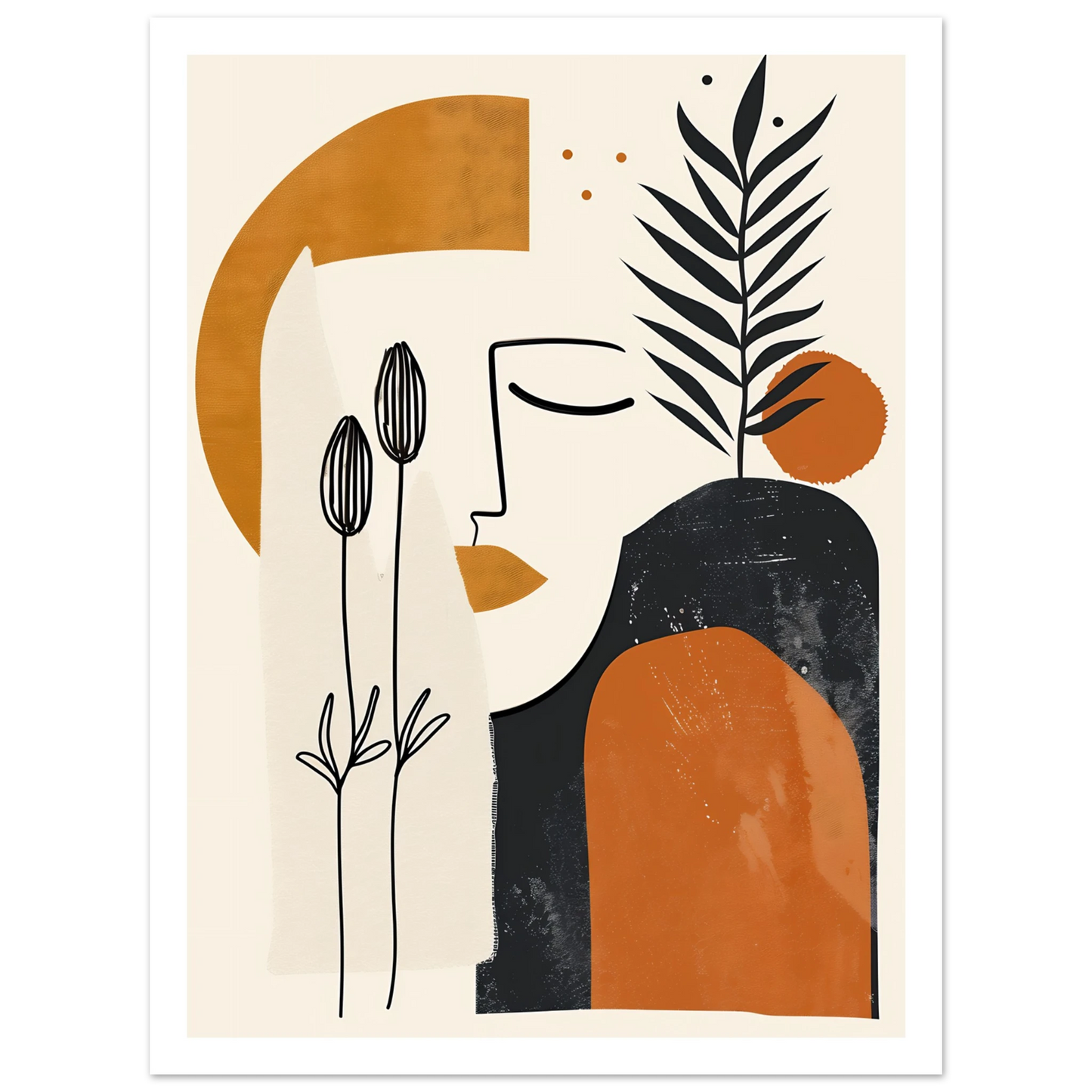 Harmony in Lines - Poster - Arthena