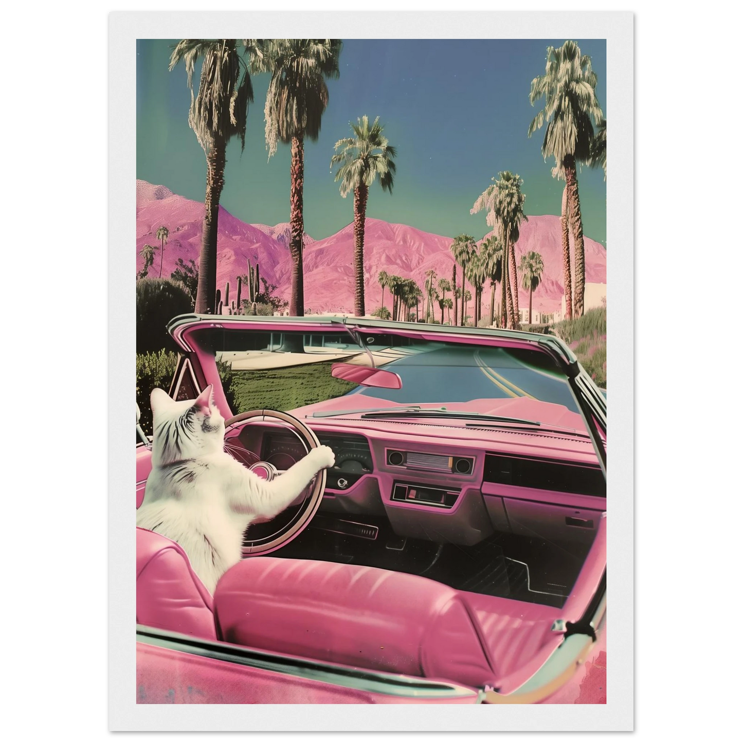 Feline Dreams - Poster - Arthena