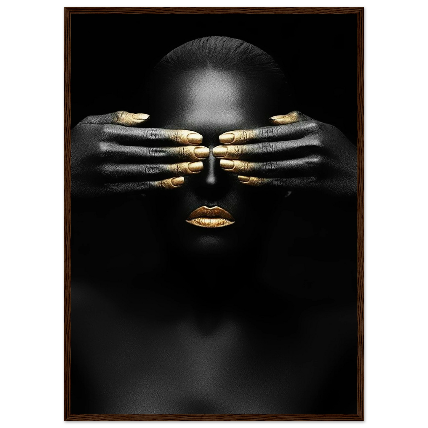 Vision in Gold - Poster - Arthena