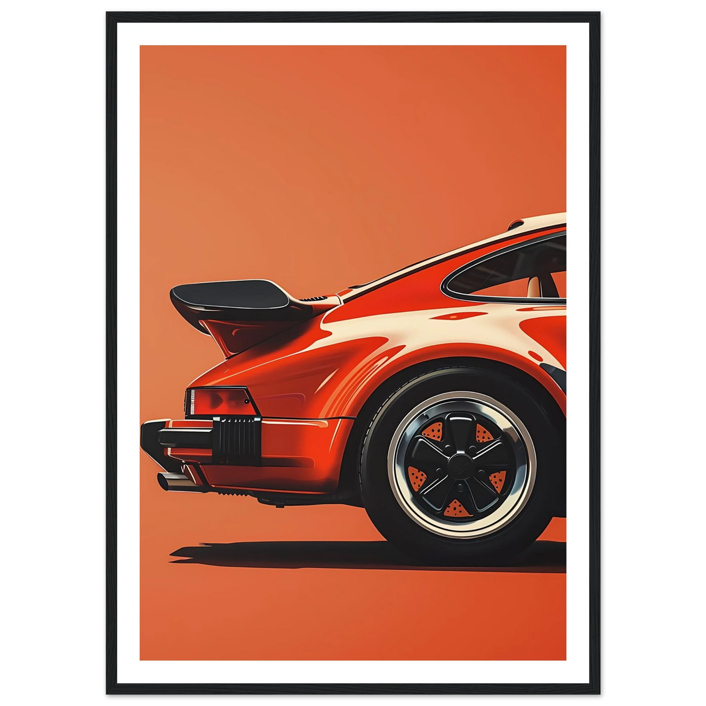 Retro Car - Poster - Arthena