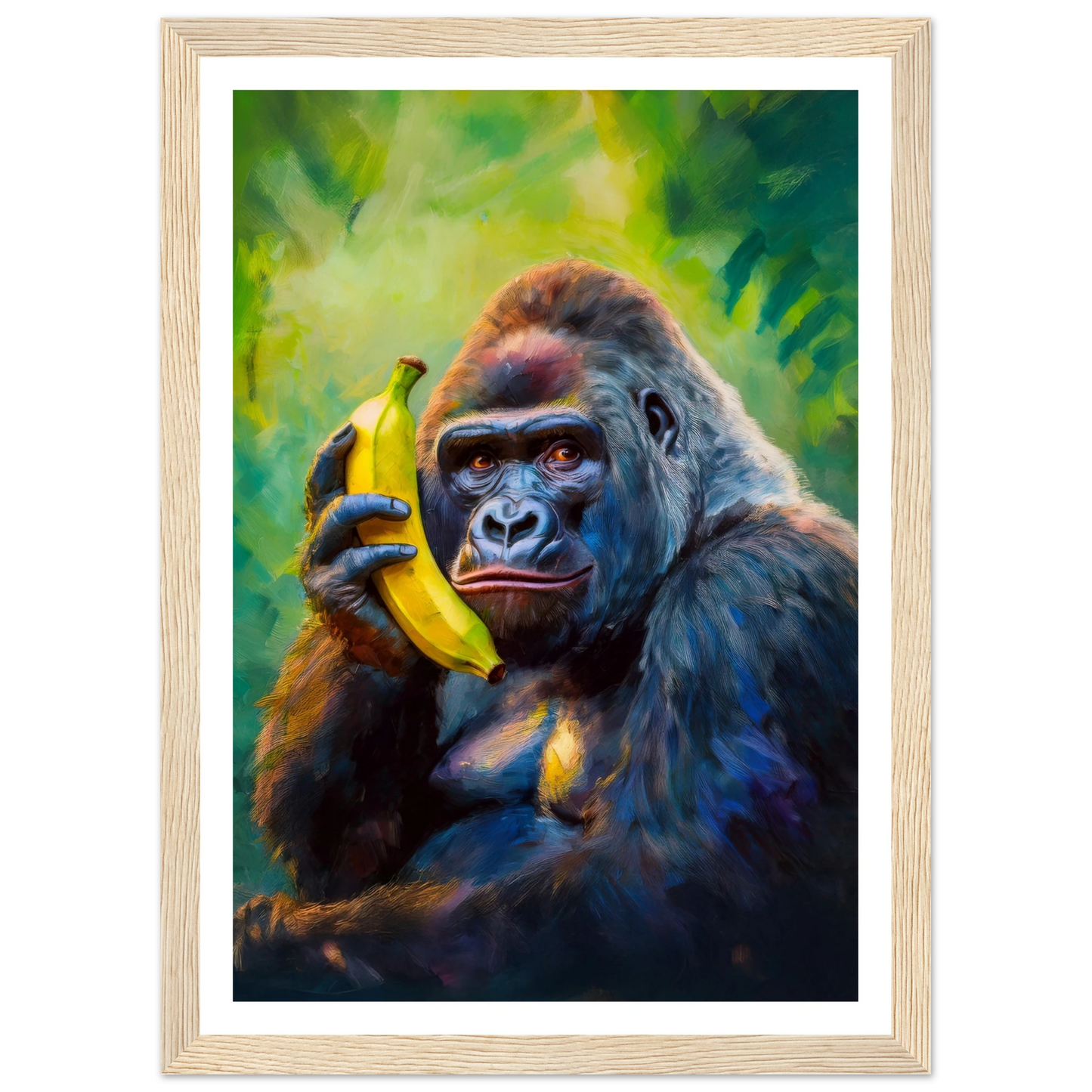 Gorilla on the Line - Poster - Arthena