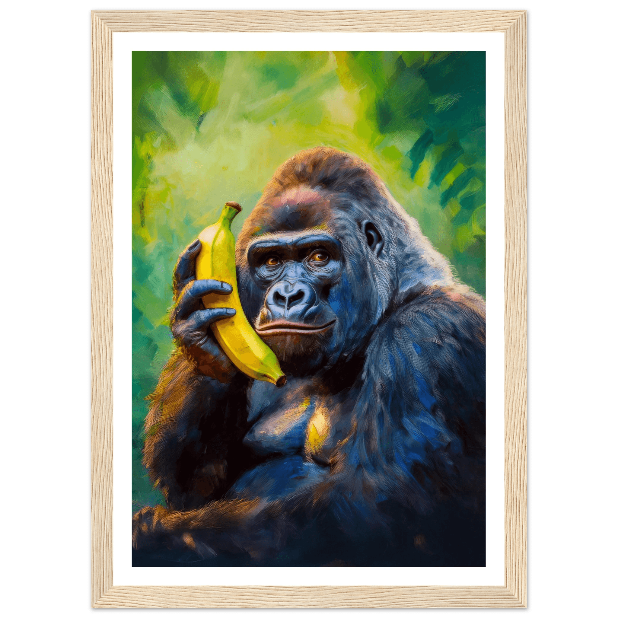 Gorilla on the Line - Poster - Arthena