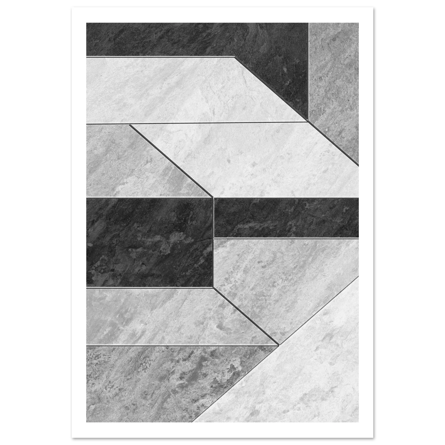 Stone Geometry - Poster - Arthena