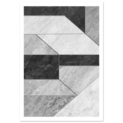 Stone Geometry - Poster - Arthena