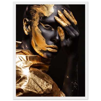 Eclipsed in gold - Poster - Arthena