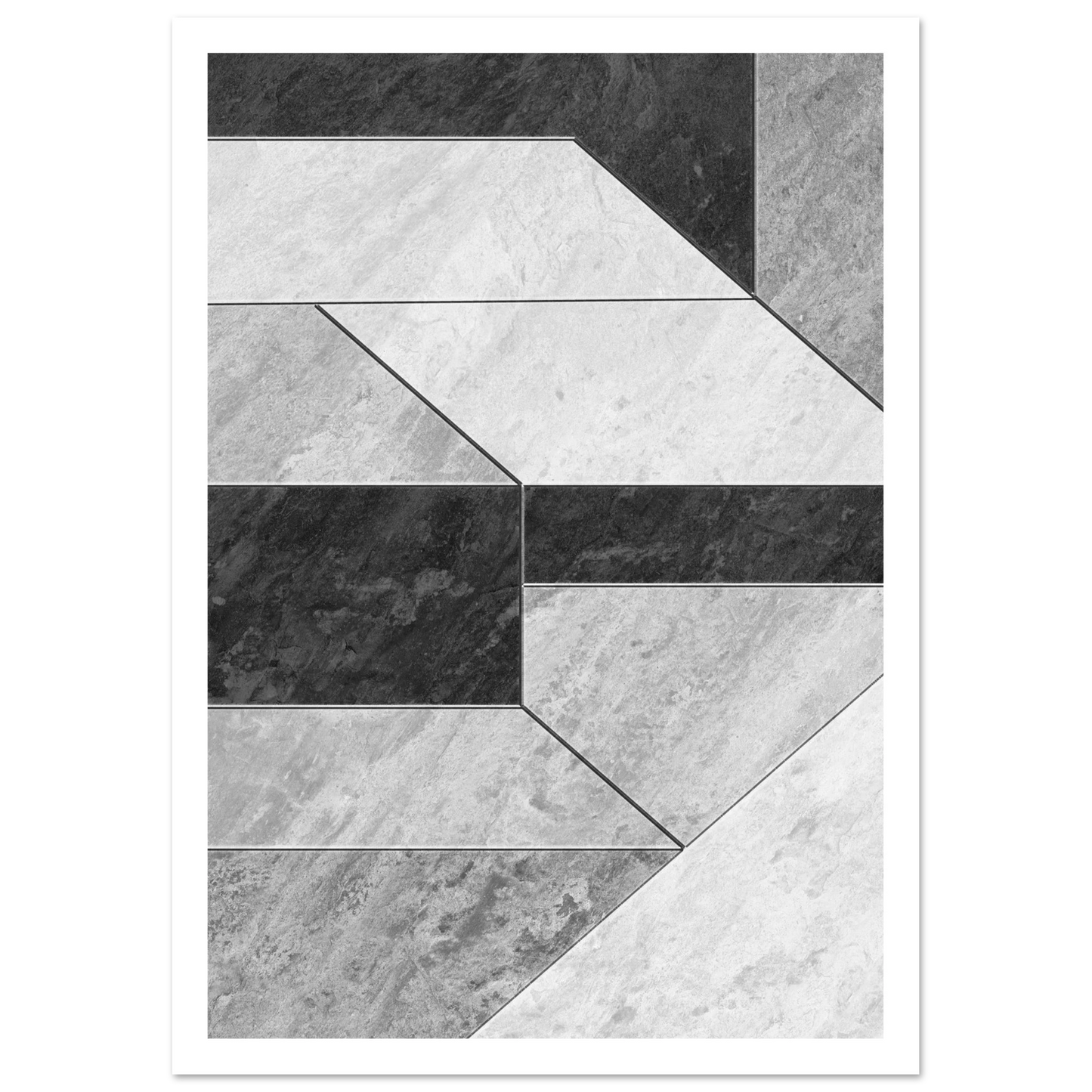 Stone Geometry - Poster - Arthena