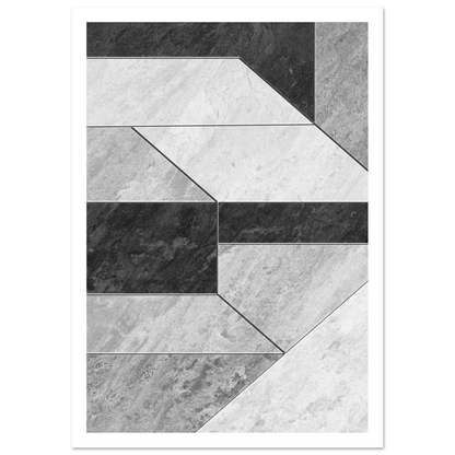 Stone Geometry - Poster - Arthena