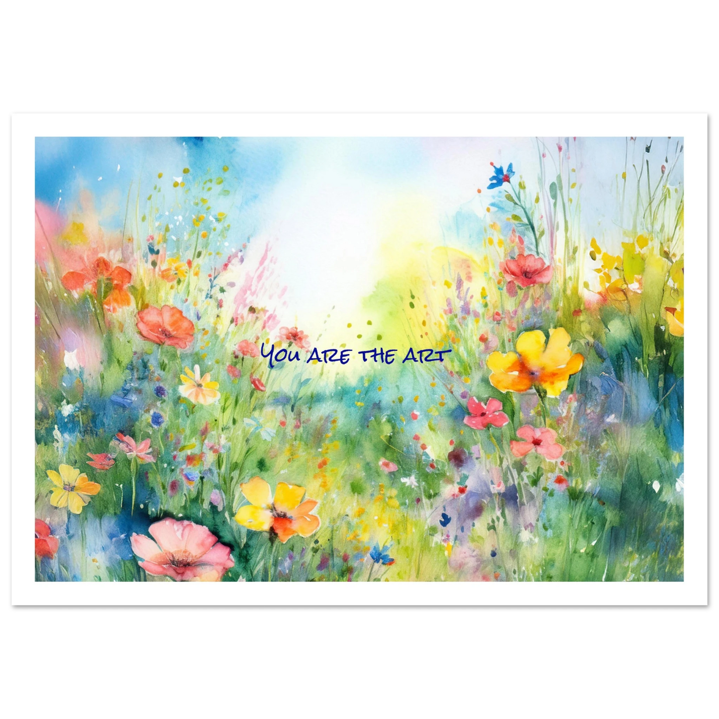 You Are The Art - Poster - Arthena
