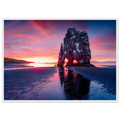 Rock of Fire and Sky - Poster - Arthena