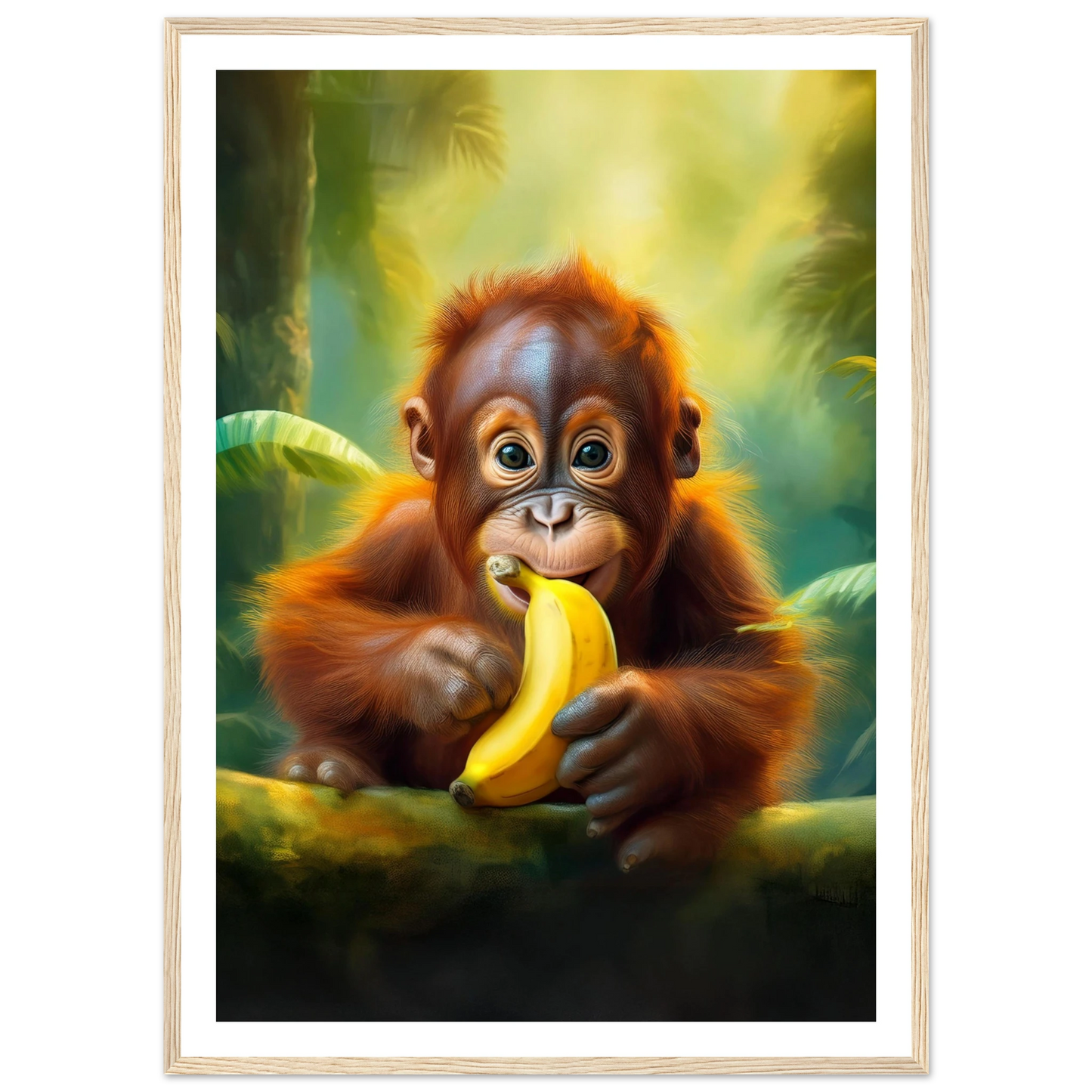 Orangutang Baby - Poster - Arthena