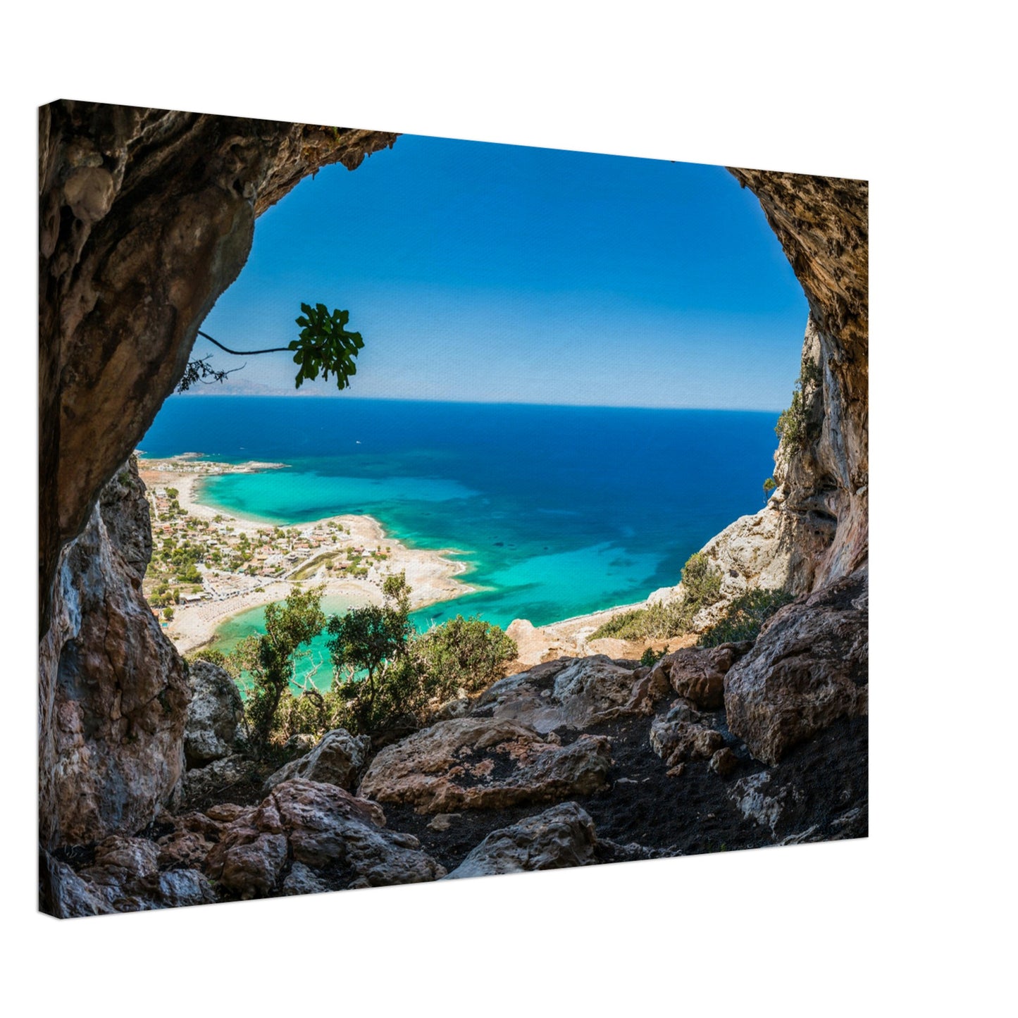 Window to the sea - Canvas - Arthena