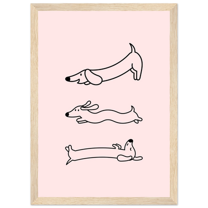 Happy Wienerdog - Poster - Arthena