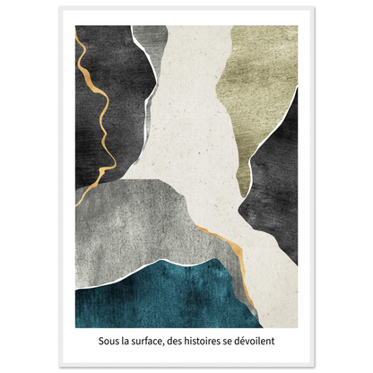 Earth´s Layers - Poster - Arthena