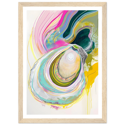 Colorful Oyster - Poster - Arthena
