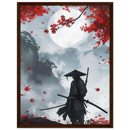 Crimson Leaves - Poster - Arthena