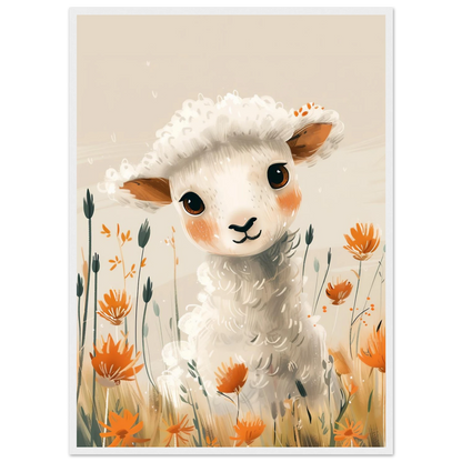 Baby Lamb - Poster - Arthena