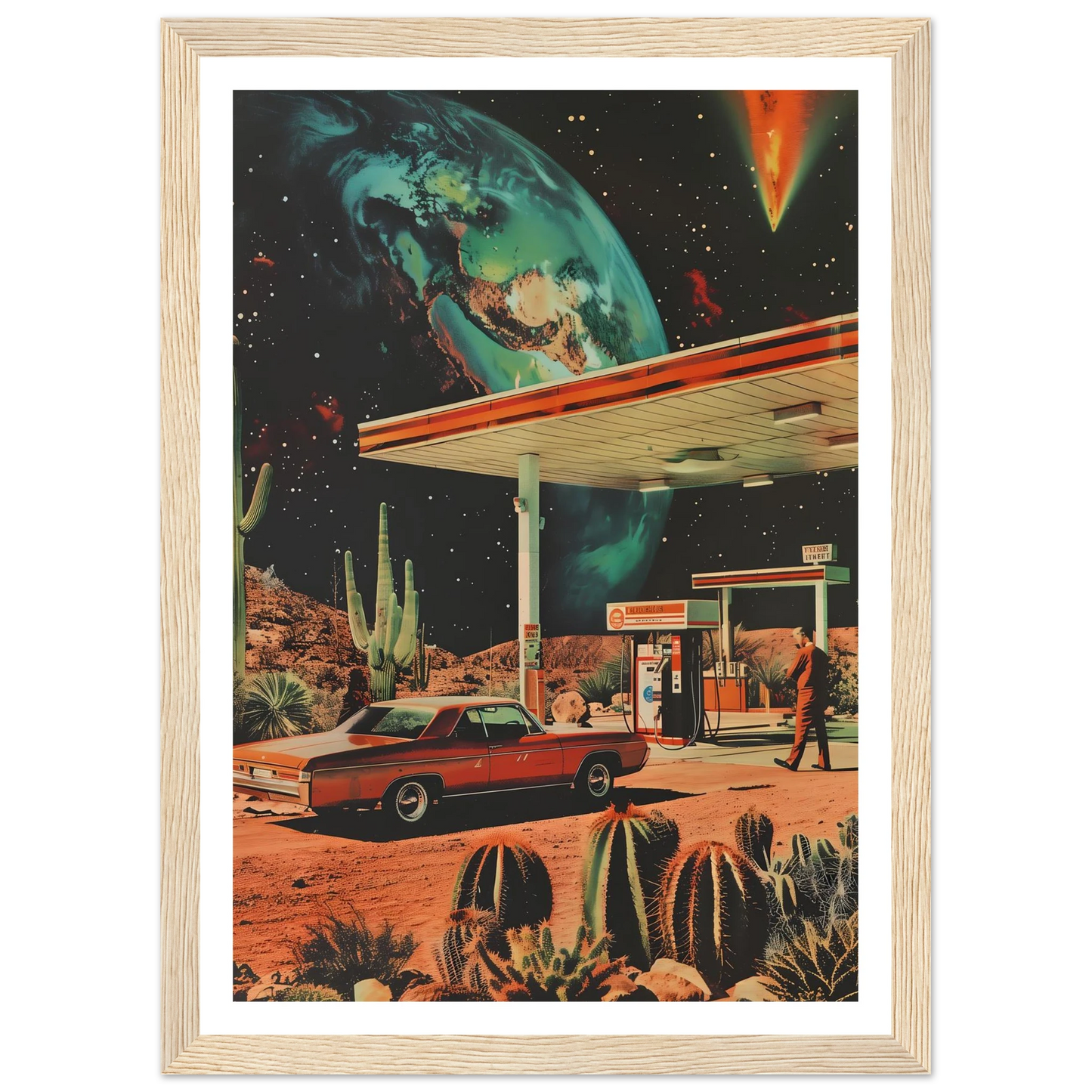 Interstellar Pit Stop - Poster - Arthena