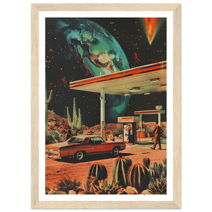 Interstellar Pit Stop - Poster - Arthena