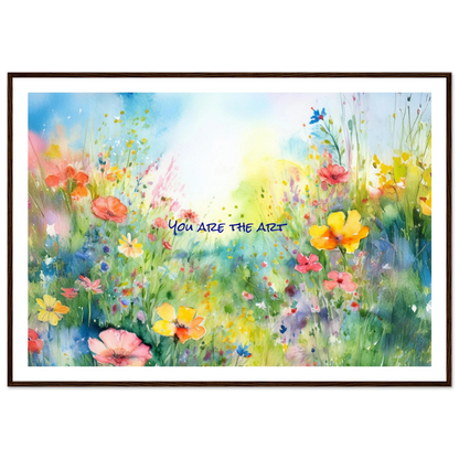 You Are The Art - Poster - Arthena