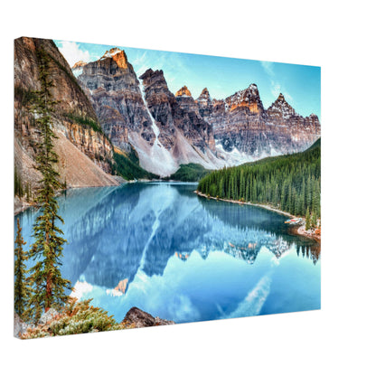 Mountain Mirrors - Canvas - Arthena