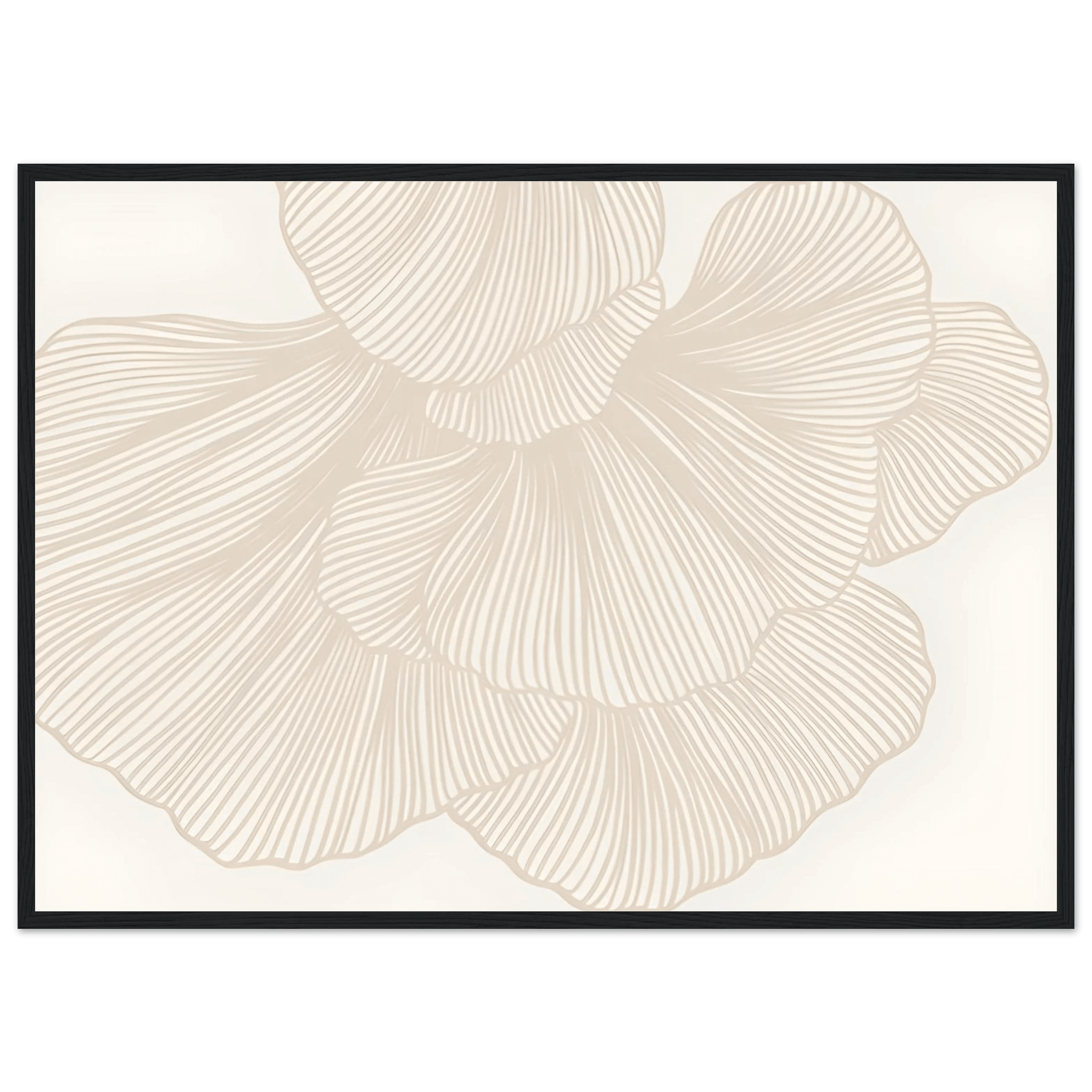Flower Lines - Poster - Arthena