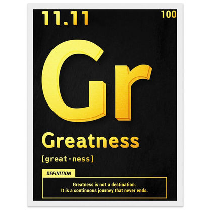 Greatness - Poster - Arthena