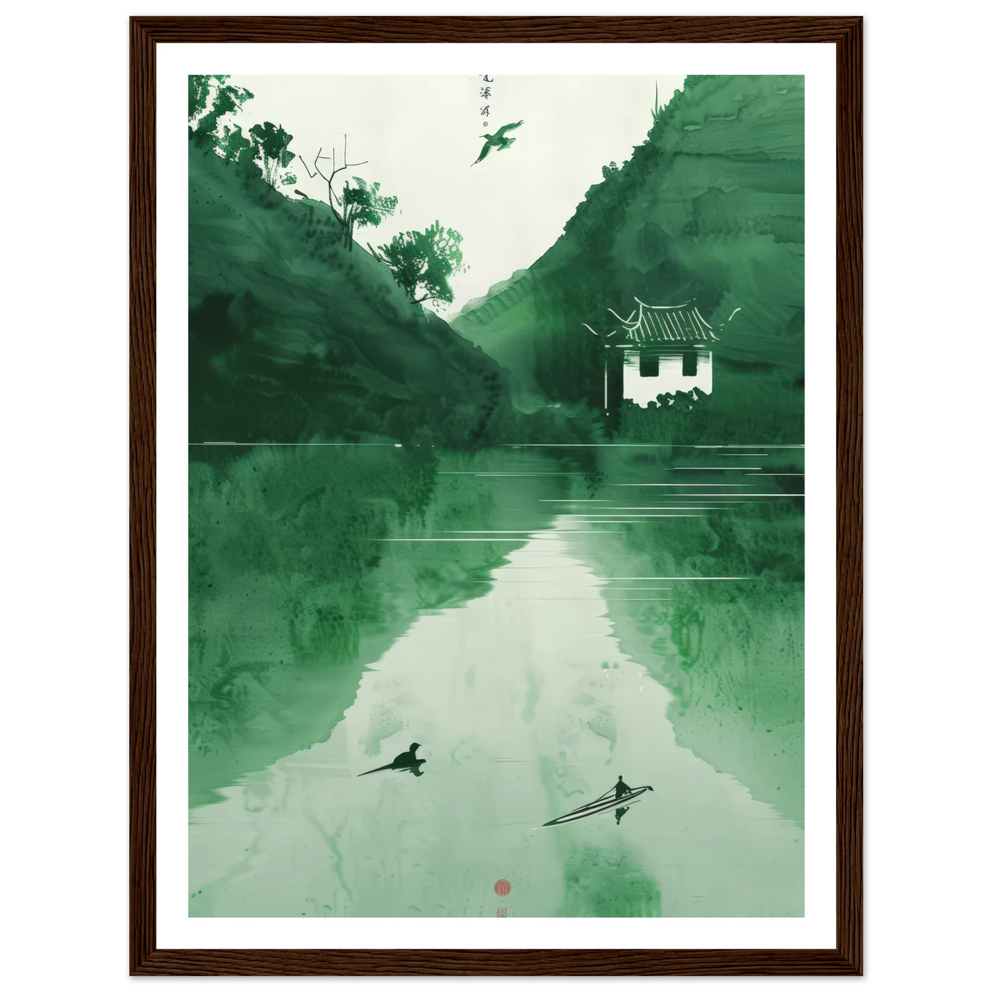 The green mirror - Poster - Arthena