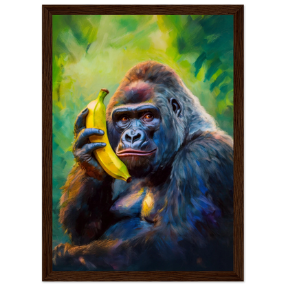 Gorilla on the Line - Poster - Arthena