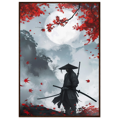 Crimson Leaves - Poster - Arthena