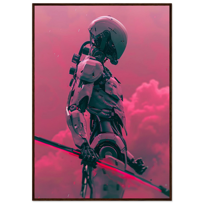 Battle Droid in the Rosy Mist - Poster - Arthena